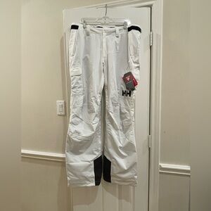 Helly Hanson Switch Cargo Insulated Ski Pants, XL - White - Brand New With Tags